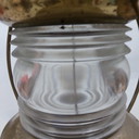 Lampe de bateau vintage en cuivre