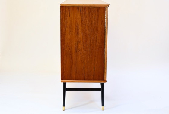 Image 1 of Ab Tabergsmobler 1955 Teak Three Door Cabinet Sweden