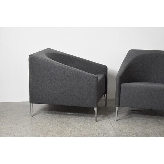 Image 1 of Pair of vintage armchairs by Michiel Van Der Kley for Artifort, 2000s