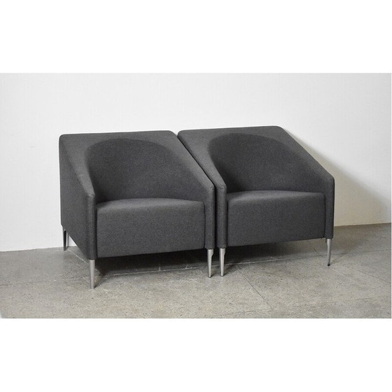 Image 1 of Pair of vintage armchairs by Michiel Van Der Kley for Artifort, 2000s