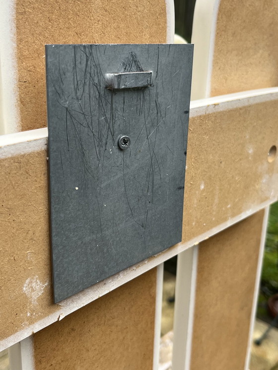 Image 1 of Vintage Space Age Coat Rack with Mirror