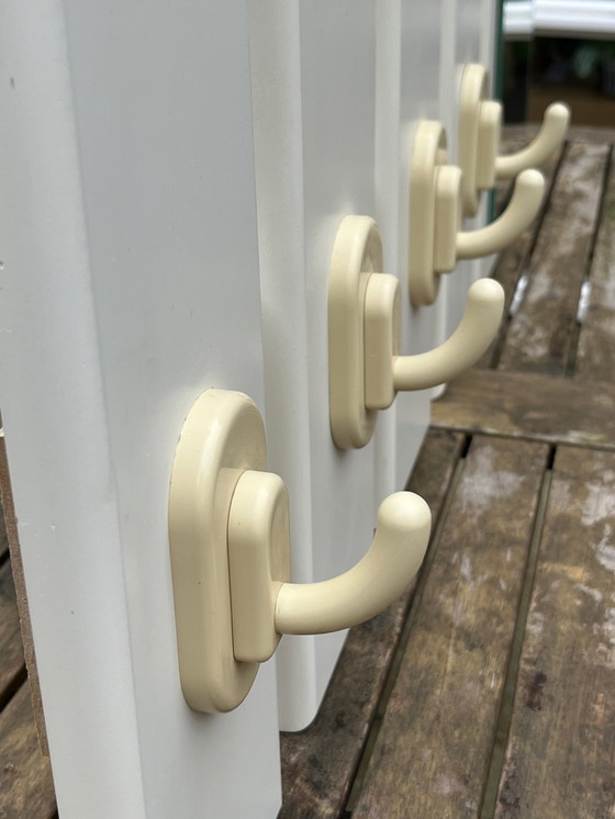 Image 1 of Vintage Space Age Coat Rack with Mirror