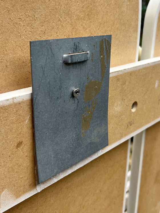 Image 1 of Vintage Space Age Coat Rack with Mirror