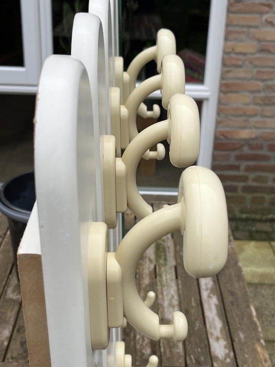 Image 1 of Vintage Space Age Coat Rack with Mirror