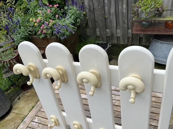 Image 1 of Vintage Space Age Coat Rack with Mirror