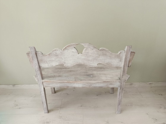 Image 1 of Small Art Deco Bench