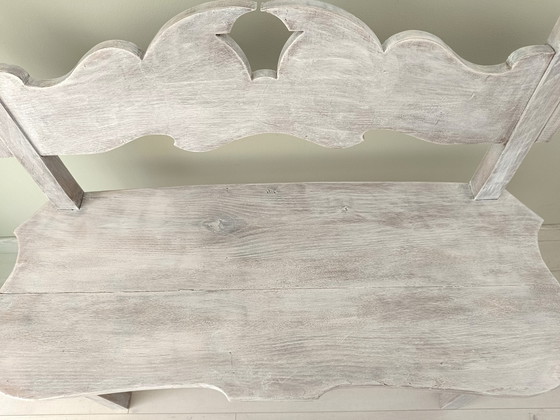 Image 1 of Small Art Deco Bench