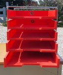 Karl Dittert for Zwingo Mid- Century magazine rack