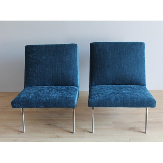 Image 1 of Pair of vintage armchairs by Joseph André Motte, 1960