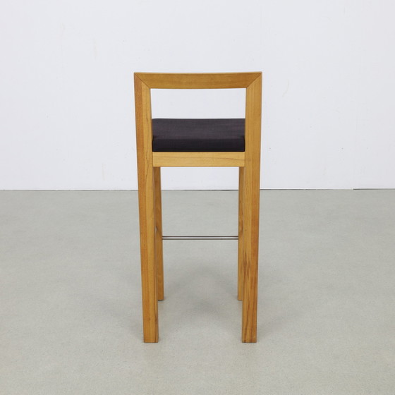 Image 1 of 5x Bar Stool in Massive Wood by Göhring