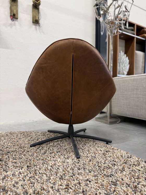 Image 1 of Label Vandenberg Hidde Soft Swivel Armchair Duo Upholstery