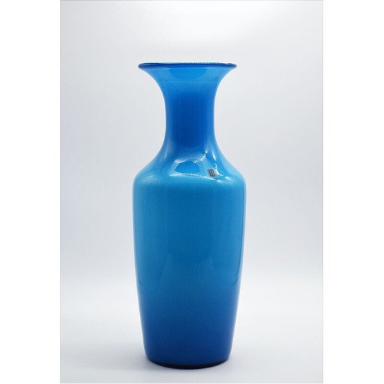 Image 1 of Vaso Opalino vintage di Venini, anni '70