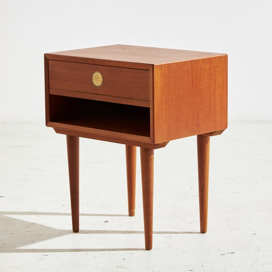 Image 1 of Restored Teak Nightstand