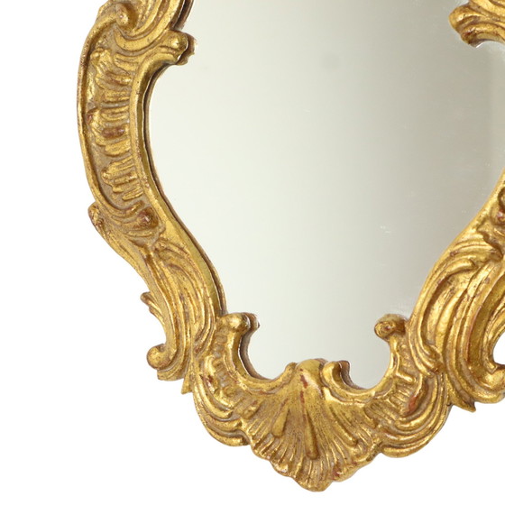 Image 1 of Small Rococo Style Mirror 46Cm