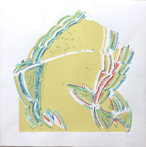 Marijke Verhoef Spring - silkscreen