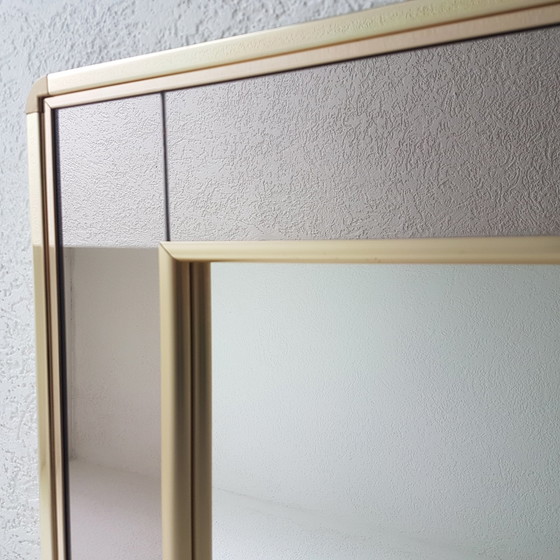 Image 1 of Belgo Chrom gold-plated 2-tone mirror, 1980s