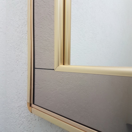 Image 1 of Belgo Chrom gold-plated 2-tone mirror, 1980s