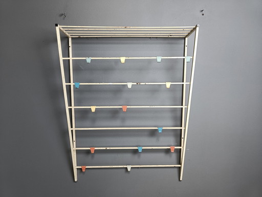 Vintage Coat Rack By Tjerk Reijenga For Pilastro, 1950S 