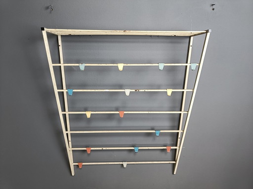 Vintage Coat Rack By Tjerk Reijenga For Pilastro, 1950S 