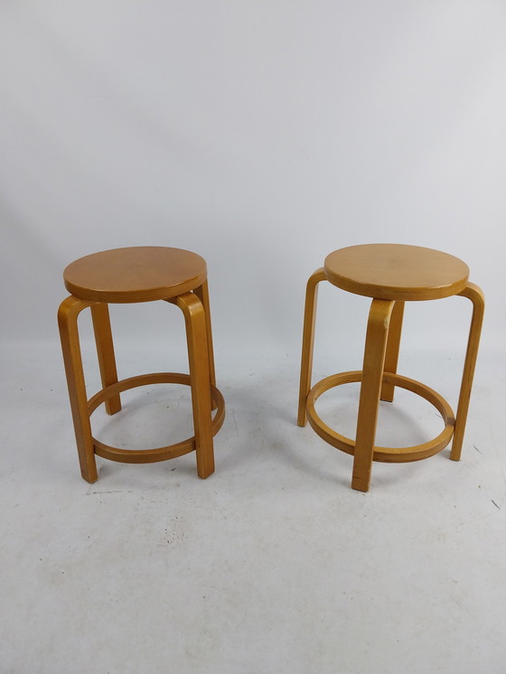 Image 1 of 2x Vintage stools