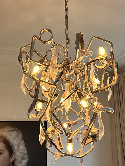 Brand And Van Egmond Delphinium Chandelier 80