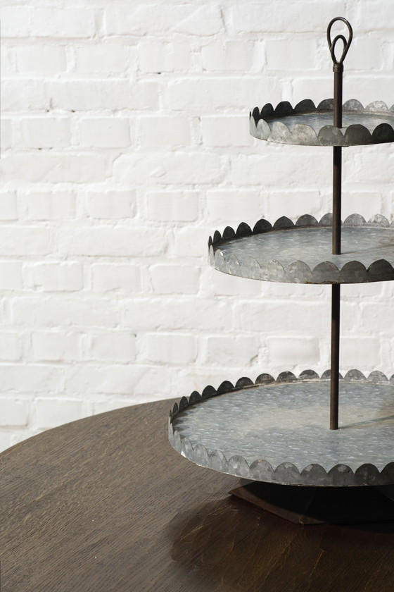 Image 1 of Vintage handmade serving stand