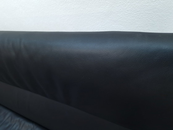 Image 1 of De Sede ds 2011 two-seater small black designer sofa leather sofa