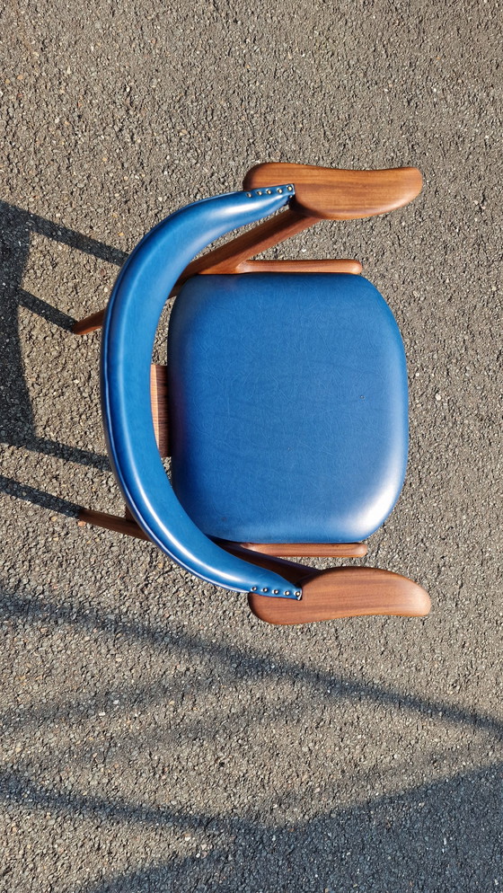 Image 1 of AWA chairs attributed to Louis van Teeffelen Koehoorn Chair