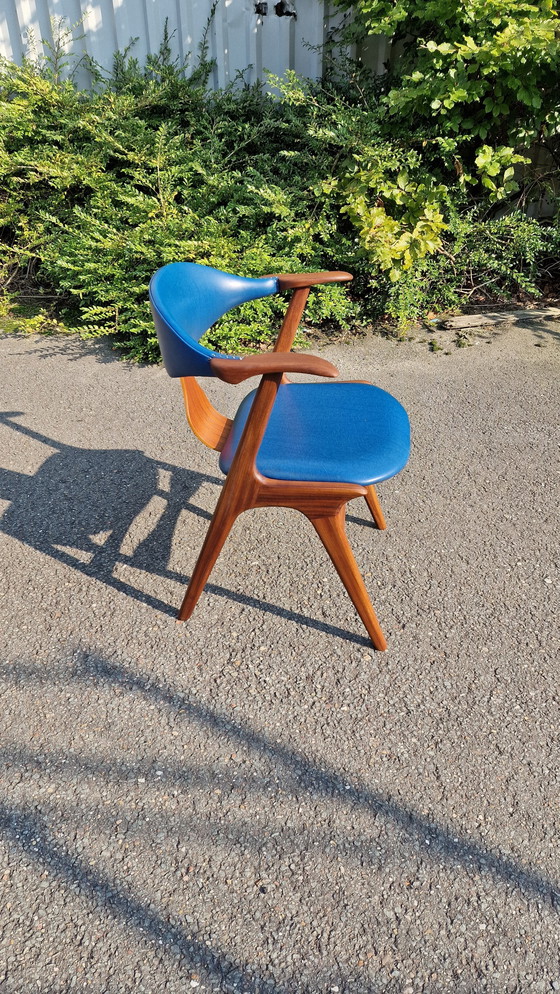 Image 1 of AWA chairs attributed to Louis van Teeffelen Koehoorn Chair