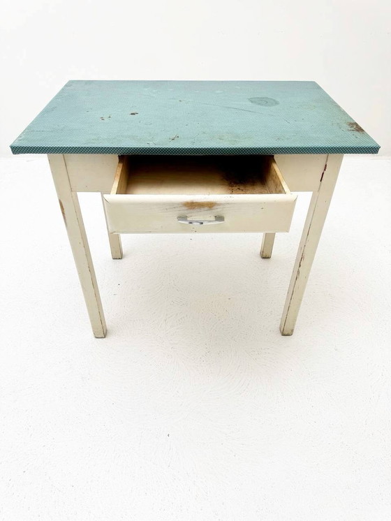 Image 1 of Retro table with drawer