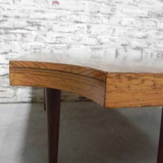 Image 1 of Tavolino da caffè vintage con apertura su un angolo - anni '60