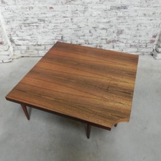 Table basse vintage s'ouvrant sur un coin - 1960s