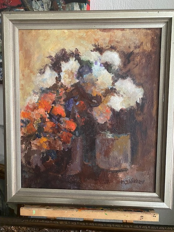 Image 1 of Martien Zwikker -flower still life