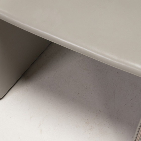 Image 1 of Set of 8 vintage leather chairs by Rodolfo Dordoni for Arper