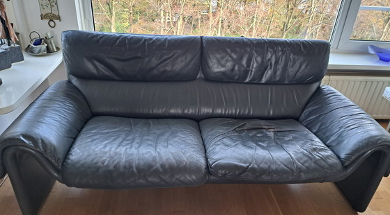 Image 1 of 2x De Sede Ds 2011 sofas Grey