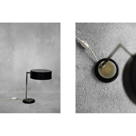 Image 1 of Lampada da scrivania vintage in metallo nero, Germania 1960
