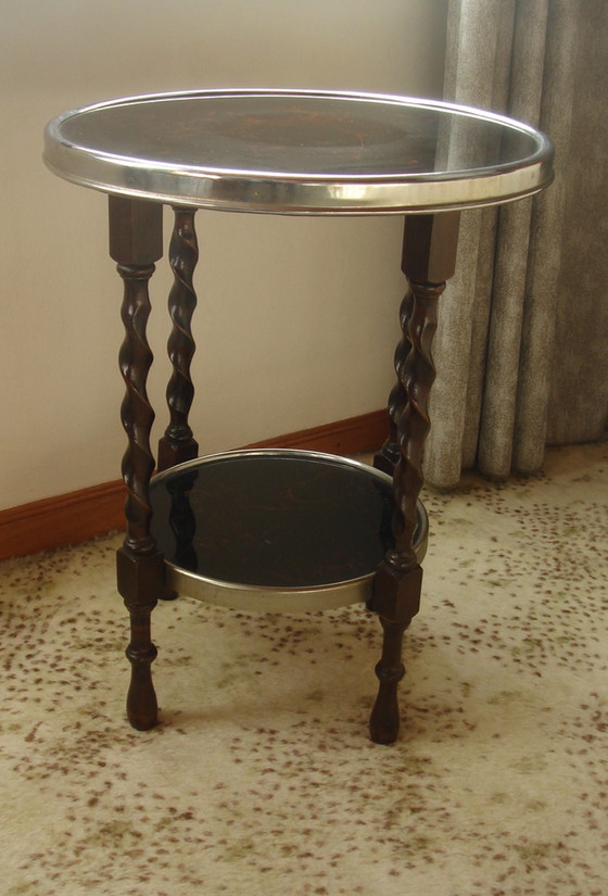 Image 1 of Beautiful Jugenstil plant/side table