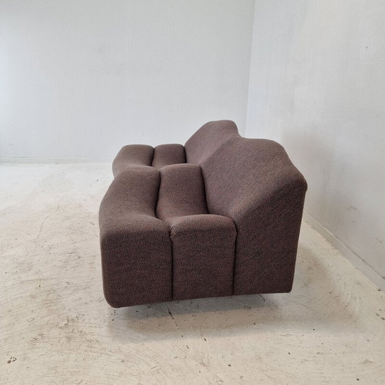 Image 1 of Vintage 2-seater “ABCD” wool sofa by Pierre Paulin for Artifort, 1960