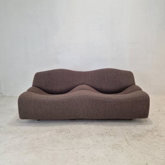 Image 1 of Vintage 2-seater “ABCD” wool sofa by Pierre Paulin for Artifort, 1960