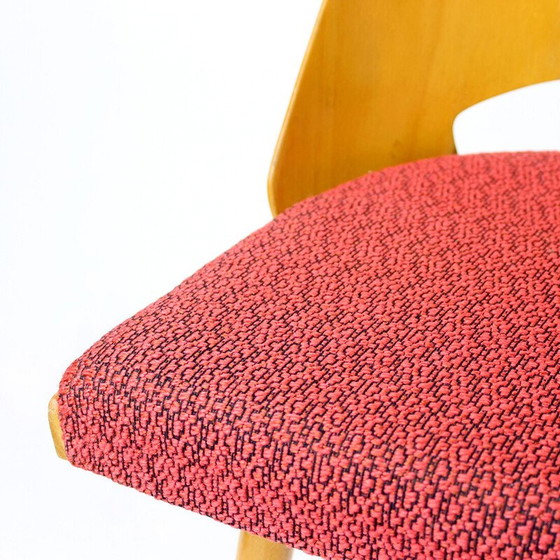 Image 1 of Set of 4 vintage beech dining chairs by Oswald Haerdtl for Thonet, 1960