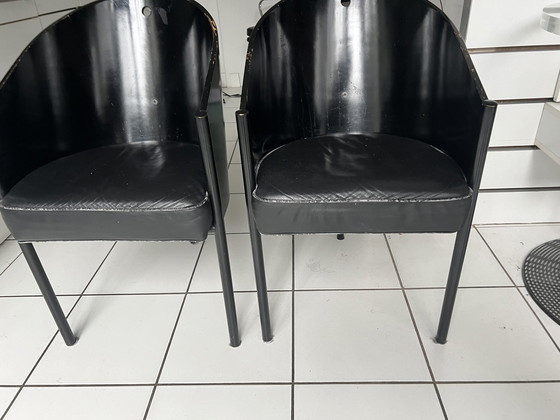 Image 1 of 2x Starck Costes chairs