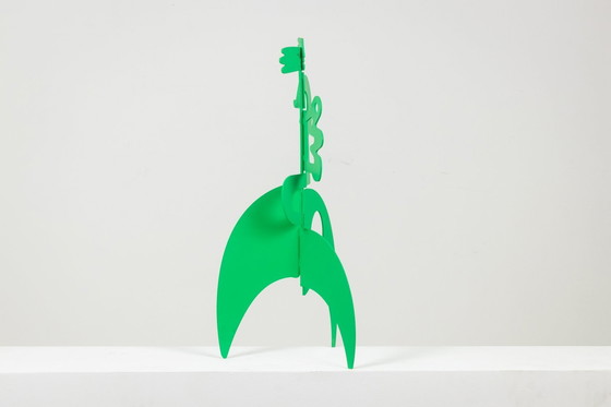 Image 1 of Antonine De Saint Pierre. Scultura verde "Il bacio". Contemporanea.