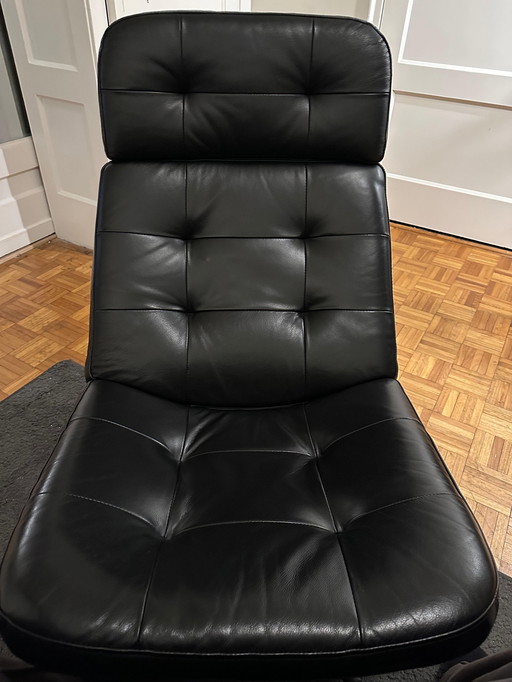 Ikea Havberg Swivel Armchair With Footstool