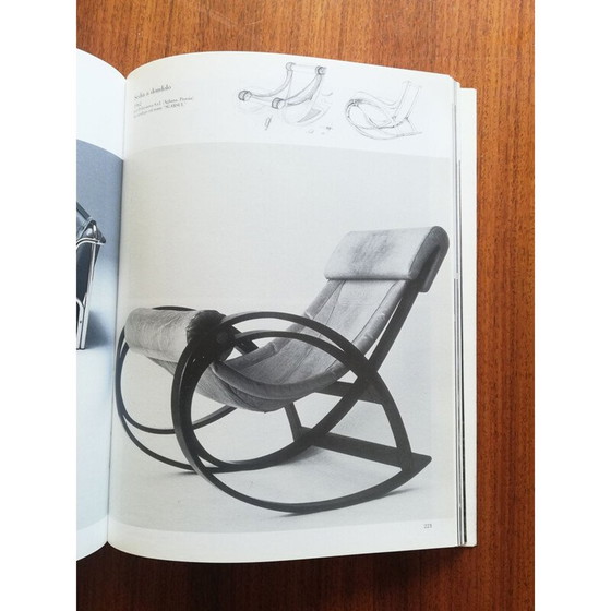 Image 1 of Vintage Sgarsul rocking chair by Gae Aulenti for Poltronova