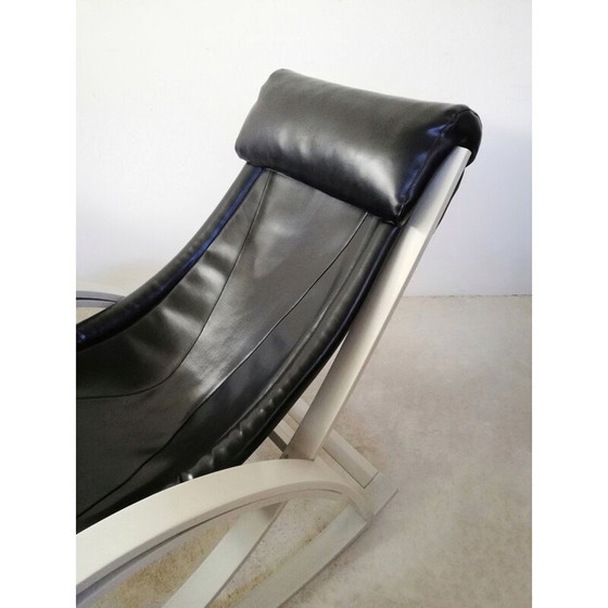 Image 1 of Vintage Sgarsul rocking chair by Gae Aulenti for Poltronova
