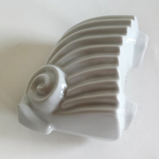 Image 1 of Figurine en porcelaine Bighorn Ram du Mid Century de Naaman, années 1960