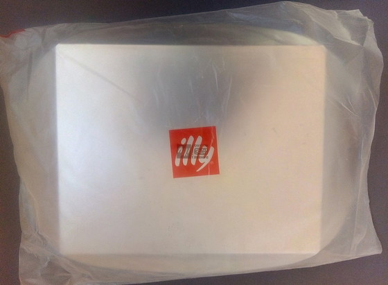 Image 1 of Rare Enzo Mari Postmodern "Illy" Mirror Tray For Danese Milano 2001