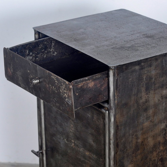 Image 1 of Iron Nightstand, 1910S