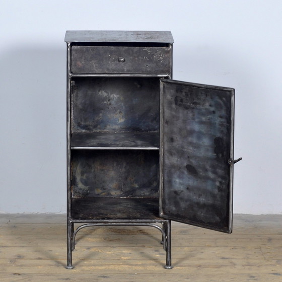 Image 1 of Iron Nightstand, 1910S