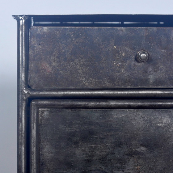 Image 1 of Iron Nightstand, 1910S